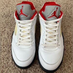 Air Jordan 5 Retro Boys Golf Shoe - Size 8